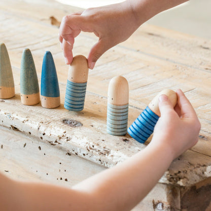 Die freundliche Spielfiguren &
