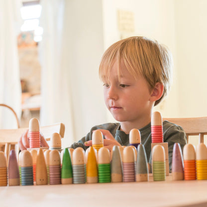 Die freundliche Spielfiguren &