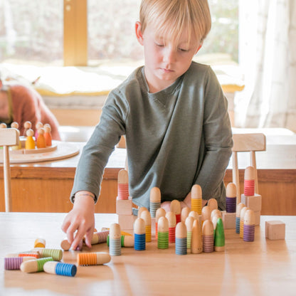 Die freundliche Spielfiguren &