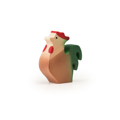 Holzfigur Huhn