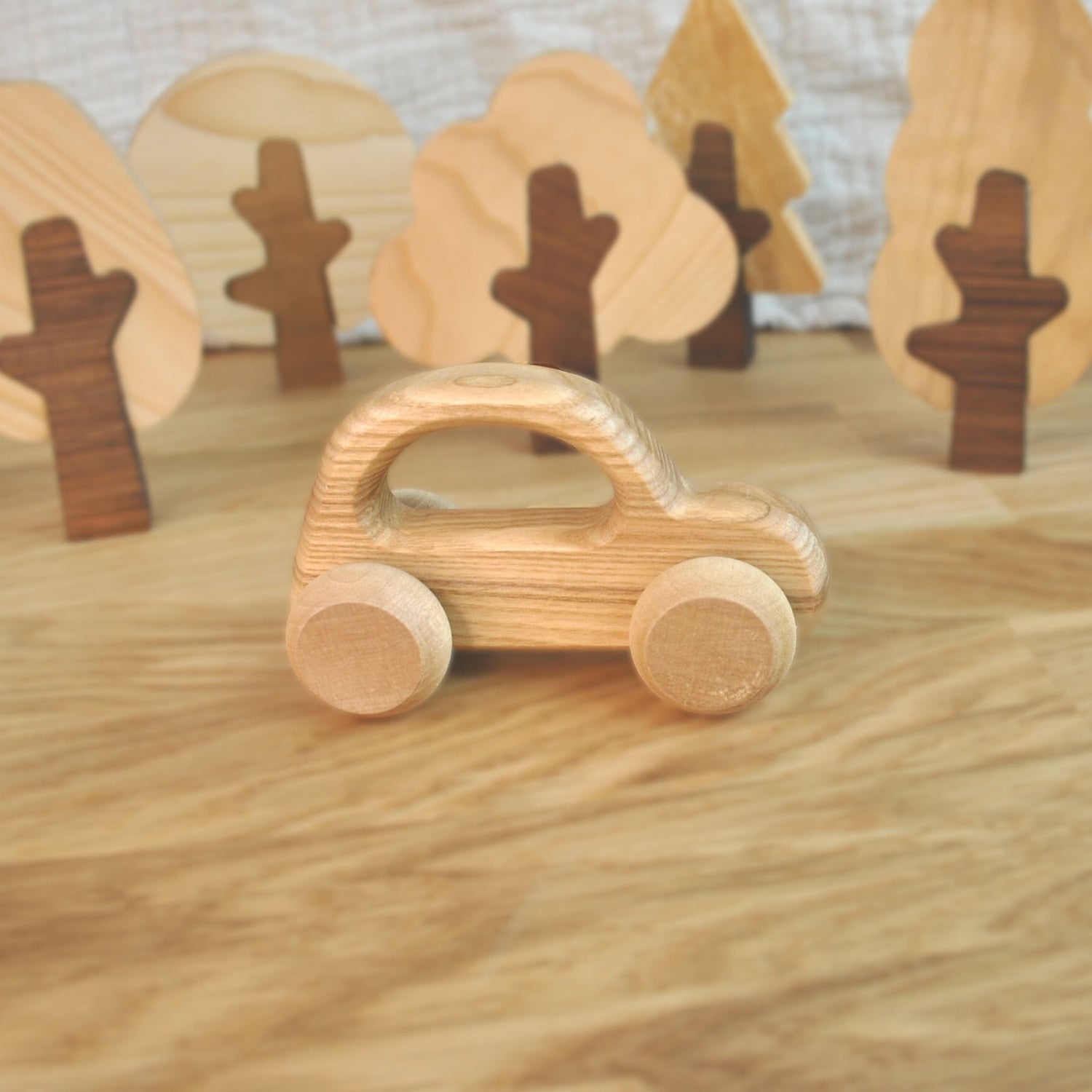 Holzauto zum Schieben &