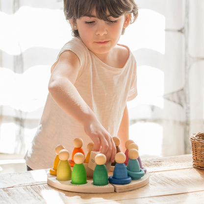 Jahreszeitenkalender mit bunten Nins®