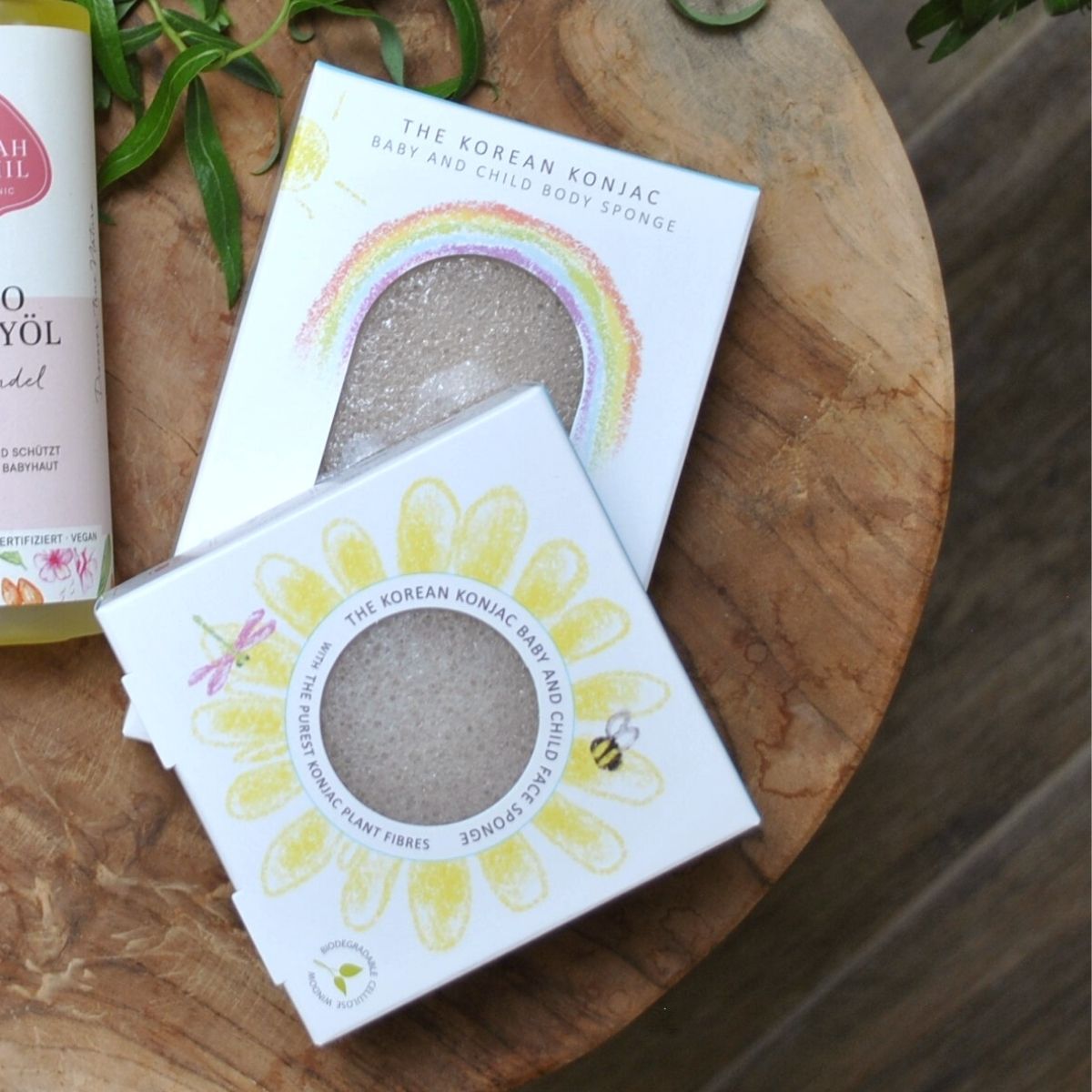 Konjac-Körperschwamm für Babys &
