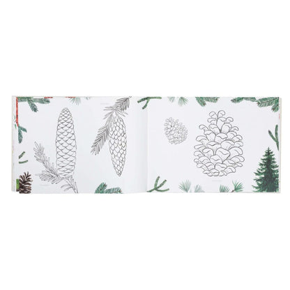 Naturmalbuch mit heimischen Tieren und Pflanzen